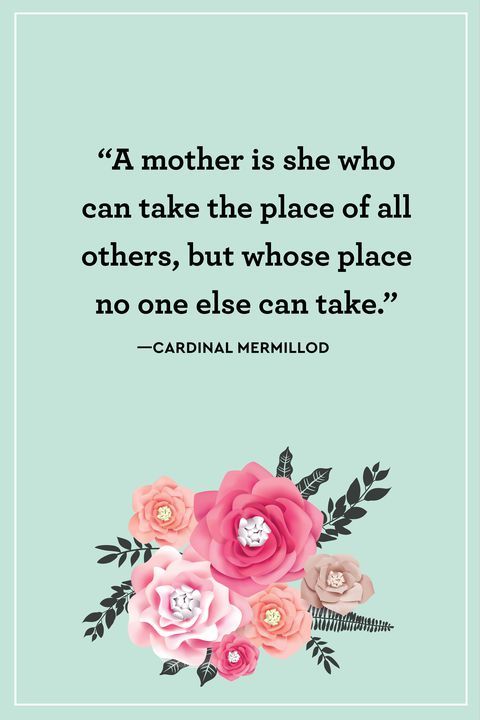 Cardinal Mermillod Mothers Day Quote