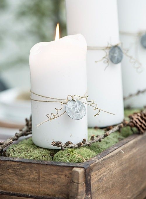 Pin Von Lada Auf Napady Do Domu Adventskerzen Advent Kerzen Kerzen