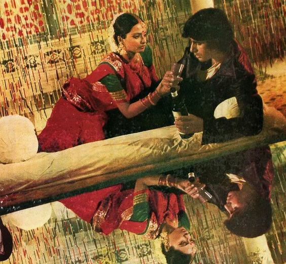 Rekha, Amitabh