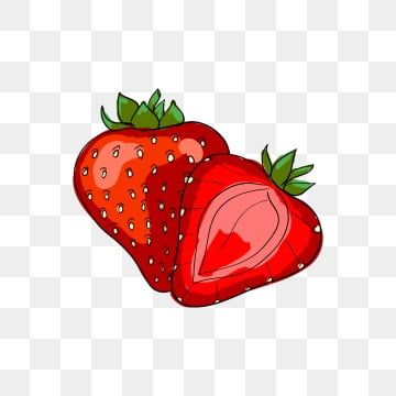 Strawberry Cake Strawberry Fruit Fruits Drawing Fruit Vector