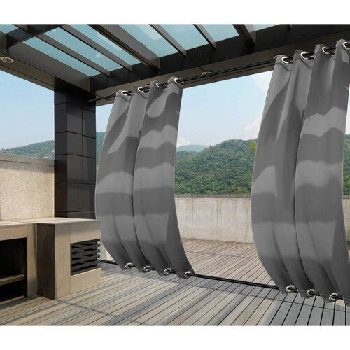 Paton Cothink Eyelet Thermal Single Curtain Brayden Studio Colour Grey Panel Size Width 132 X Dr In 2021 Outdoor Curtains Waterproof Ds Paton Cothink Eyelet Thermal Single, Outdoor Patio Curtains Uk