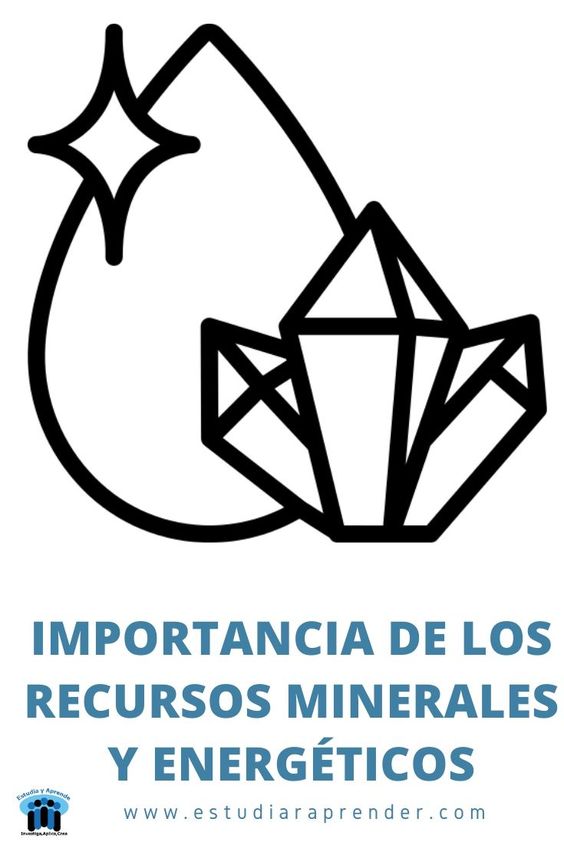 importancia de los recursos minerales y energéticos