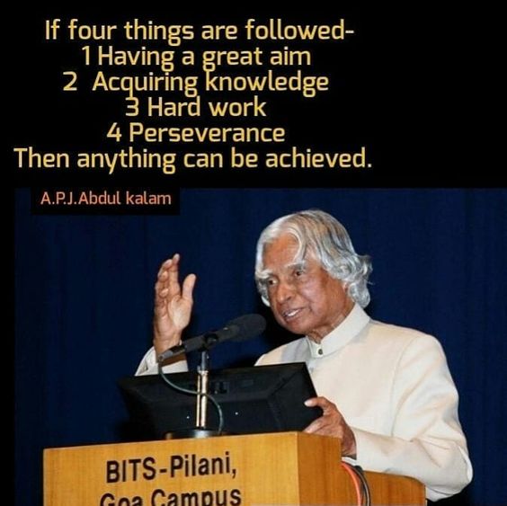 Apj Abdul Kalam Quotes That will Change Your Perspective