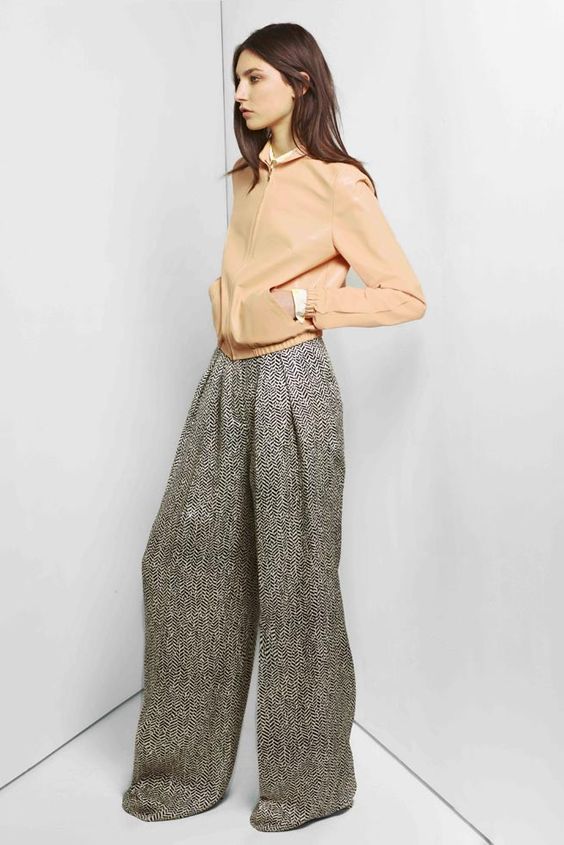 Sweet pants. Love the flair.