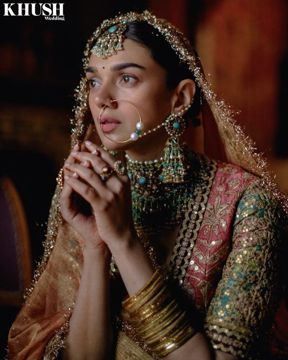 #Trending: Aditi Rao Hydari’s Bridal Shoot For SabyasachiXKhush
