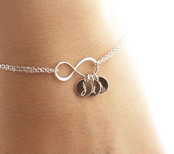 PreORDERnaves en 23 semanas. Infinity personalizada por BijouxbyMeg