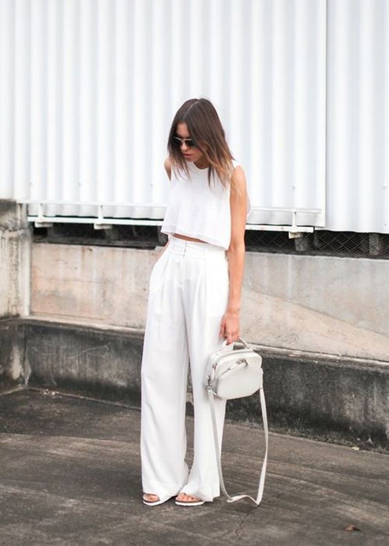 Color Inspiration: All White Everything ON THE BLOG www.amandajudgeny.com/blog #white #allwhite #whitefashion #weddingaccessories #bridal accessories