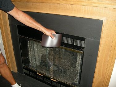 Best 25+ Fireplace draft stopper ideas on Pinterest | Fireplace cover Build a fireplace and Gas fireplace cost