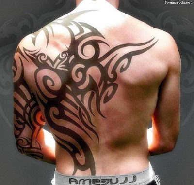 Tatuajes En La Espalda Para Hombres Mejores Tatuajes Tribales Tatuajes En La Espalda Tatuaje En La Espalda