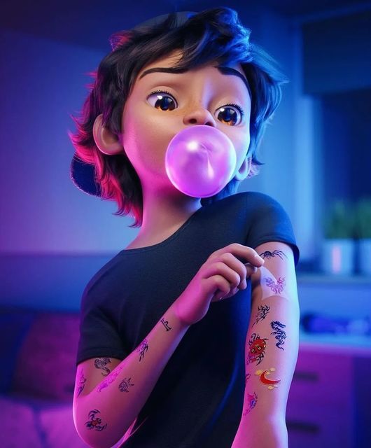 3D Modelling & Animation on Instagram: "Tattoos π . DM For all 3D model and animation works π» . Made by: @gomiagui π¨ #blender #art #3d #blender3d #design #render #cgi #3dart #animation #sketch #gamedev #abstract #designer #illustration #digitalart #artist #c4d #artistoninstagram #drawing #3dartist #maya #adobe #b3d #3dmodeling #graphicdesign #unity #gamedevelopment #cinema4d #digital #painting"