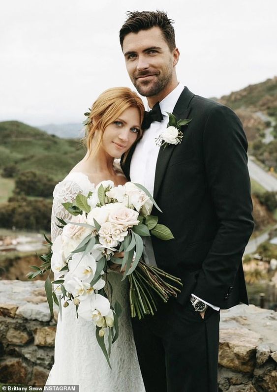 Brittany Snow looks radiant in photos from her pre-quarantine wedding