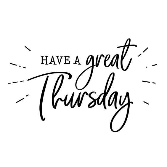 Have Great Thursday Motivation Inspiration Cute Stock Vector (Royalty Free) 1121252048 | Shutterstock