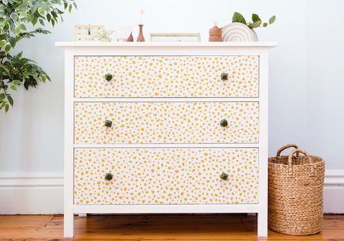 Ikea Hack Makeover A Dresser With Marble Peel And Stick Adhesive Film For An Easy Diy Grey Marble Adhesive Home Decor