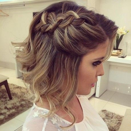 Peinados Para Cabello Muy Corto Peinados Para Damas De Honor Recogido Con Trenzas Peinados Con Pelo Recogido