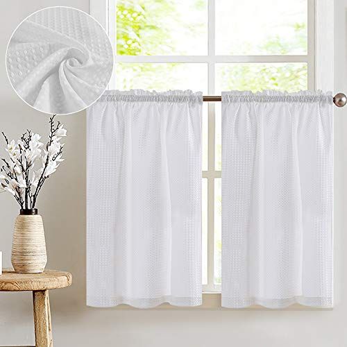 Living Colors Lily White Kitchen Kitchen Tier Valance 3 Piece Set Big Lots Valance Ivory Kitchen Drapes And Blinds