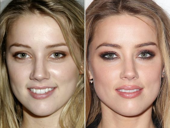 Amber Heard, Before and After