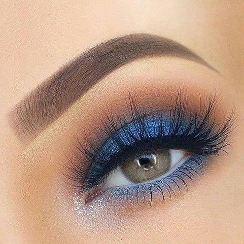With Eye Makeup What Looks Best On Me Zones Quotes And Sayings Blue Eyeshadow With Eye Makeup What Looks
