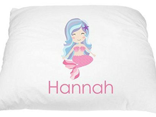 Mermaid Pillowcase Makes a Perfect Gift Personalized Pillowcase Girls Mermaid