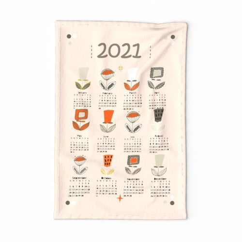 Spoonflower Tea Towel Tea Towel Calendar 2021 2021 Calendar Linen Cotton Spoonflower Tea Towel Tea Towel Calendar 2021 2021 Calendar Linen Cotton