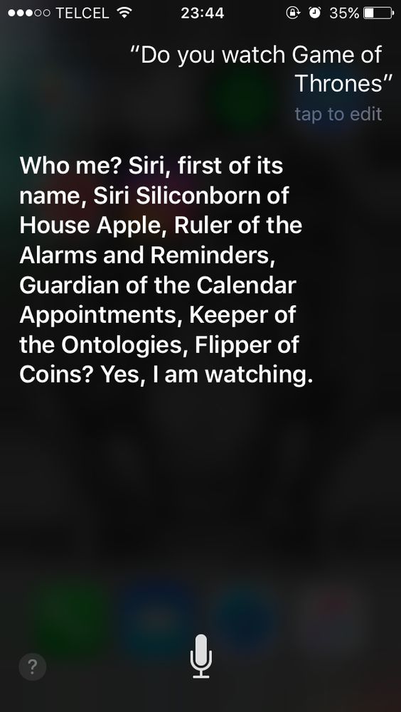 Siri ❤️