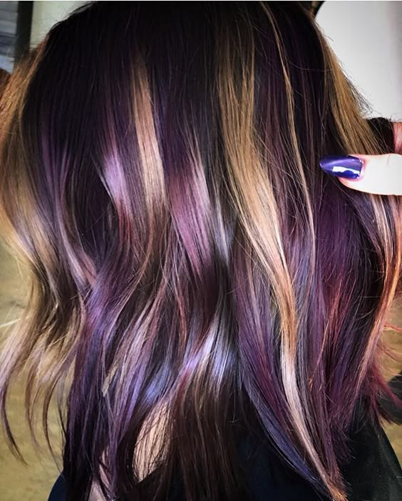 red hair highlights