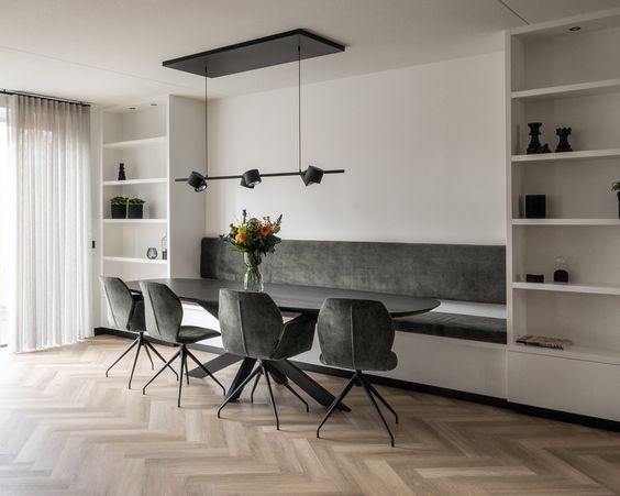 Ovale eikenhouten eettafel XX-poot 10x4 | Table du Sud