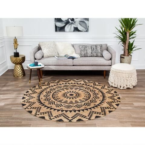 Pin On Interiors Pin On Interiors, Round Southwestern Area Rugs