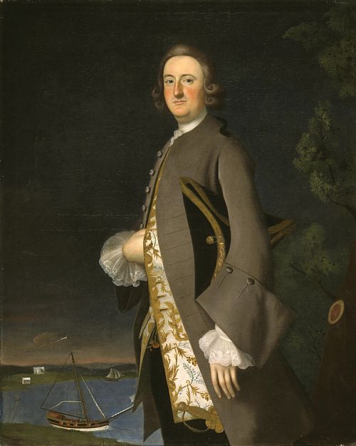 ab. 1750-1753 Joseph Blackburn - Portrait of Captain John Pigott