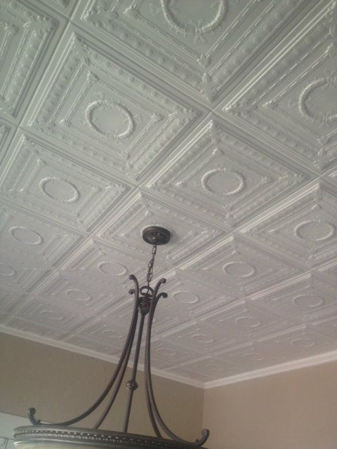 Elizabethan Shield Faux Tin Ceiling Tile 24 X24 Dct 04 Elizabethan Shield Faux Tin Ceiling Tile 24 X24 Dct 04 Tiles Ceilings And