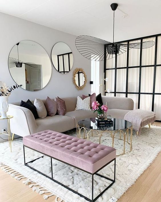 20 Awesome Living Room Mirrors Design Ideas That Will Admire You Small Decor Designs Living Room Decor, Over The Sofa Mirror Ideas