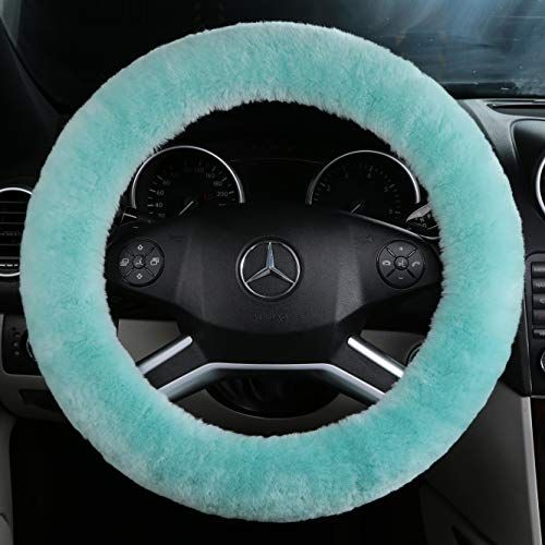  Fuzzy Steering Wheel Cover, Bear Cute Ears Fluffy