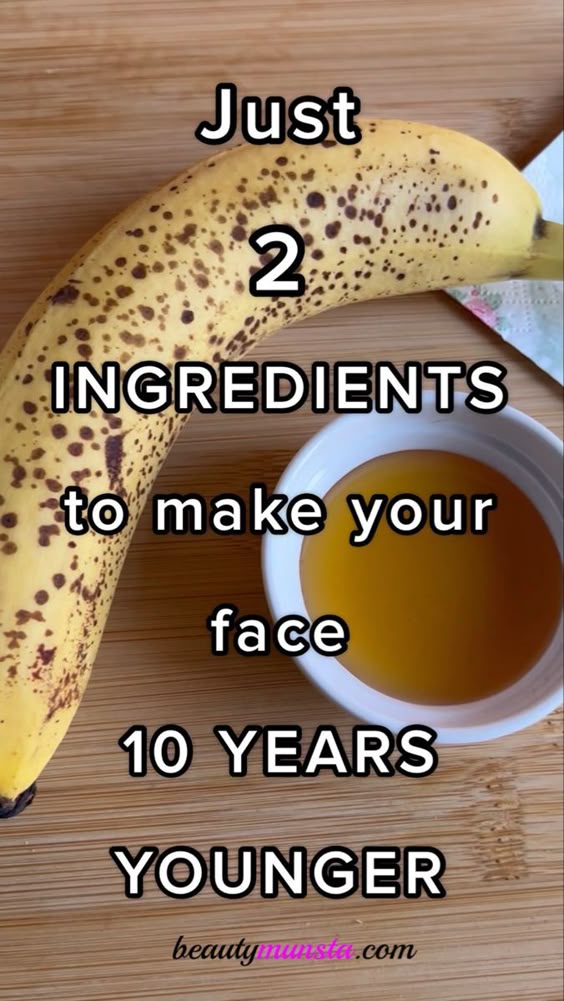 10 Amazing Beauty Benefits of Banana for your Skin & Hair (How to Use Banana as Nature\'s Botox!) - beautymunsta - free natural beauty hacks and more!