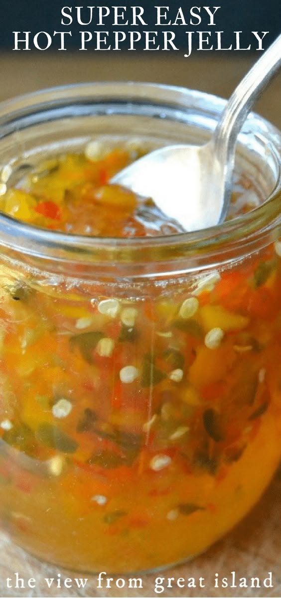 Super Easy Hot Pepper Jelly