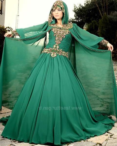 Osmanli Tesettur Nisanlik 2015 2016 Moroccan Dress Dresses Fancy Dresses