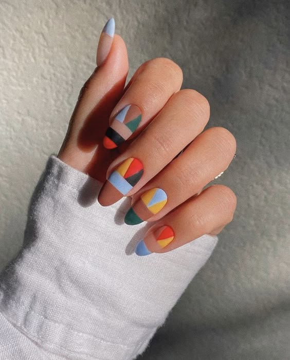 cute spring nails social ornament