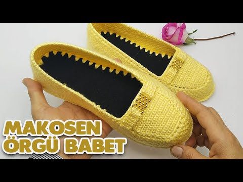 Benden Size Muhtesem Makosen Babet Modeli Emelce Orguler Youtube Babetler Patikler Ayakkabilar