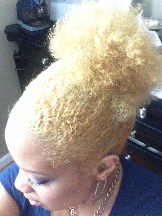 Goldie locks AFRO Puff