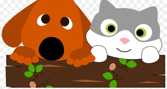 Gambar Anjing Dan Kucing Kartun Cat And Dog Cartoon Clipart Dog Cat Cartoon Transparent Clip Art Gambar Kucing Kartun Bergerak Ma Gambar Anjing Anjing Kartun