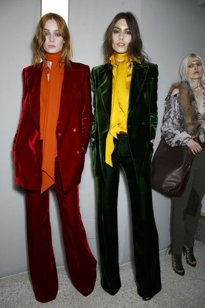Emilio Pucci at Milan Fashion Week Fall 2014 #womensfashion #FallColorCombos