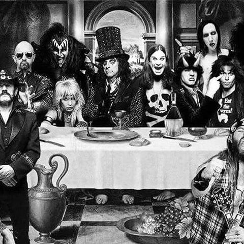 Alicecooper Angusyoung Acdc Genesimmons Kiss Lemmykilmister