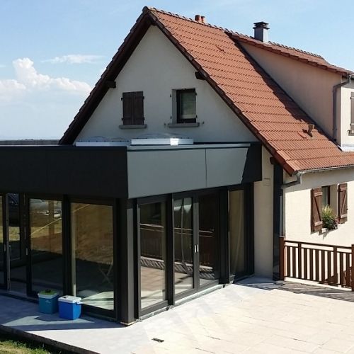 Bassing - 30m2 - Extension - ossature bois Moselle Lorraine - prix extension maison 30m2 Bassing - 30m2 - Extension - ossature bois Moselle Lorraine - prix extension maison 30m2