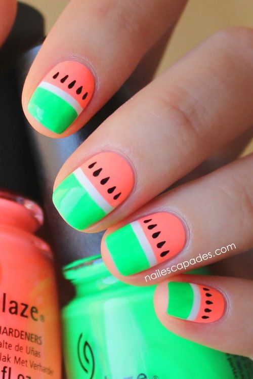 uñas Neón uñas Neón