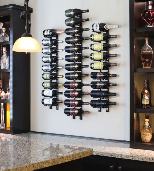 Store Your Best Bottles In Vinotemp S Designer Series Wall Mounted