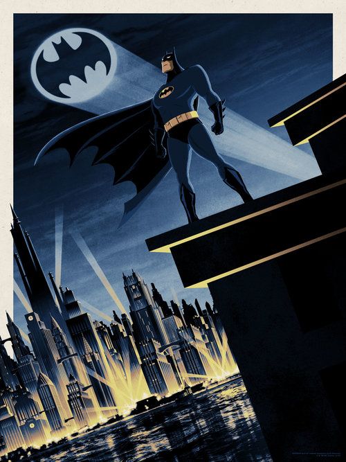 Batman Superman The Animated Series Art Of Matt Ferguson Batman Batman Poster Batman Comic Art