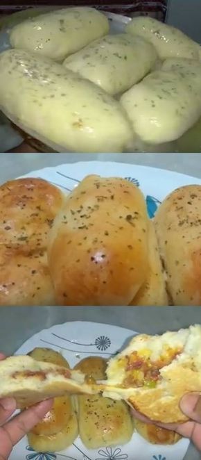 PÃO LANCHE COM MASSA DE BATATA DOCE E RECHEIO DE CARNE SECA #pão #lanches #massadebatata #batata #batatadoce #recheio#carne seca