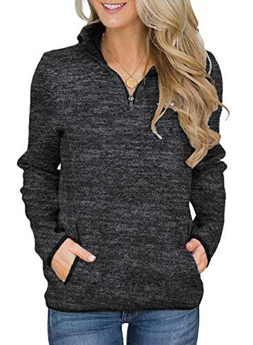 INFITTY Women Long Sleeve Zip Up Hoodie Jacket Lightweight Hooded Sweatshirt Loose Fitting Tops