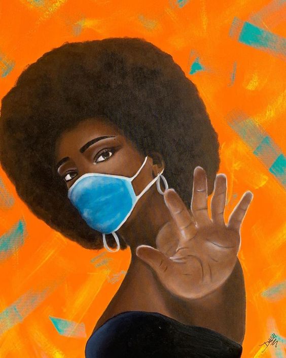 Black Women Art! — supportblackart: @iamdametria 🎨 I’m taking...