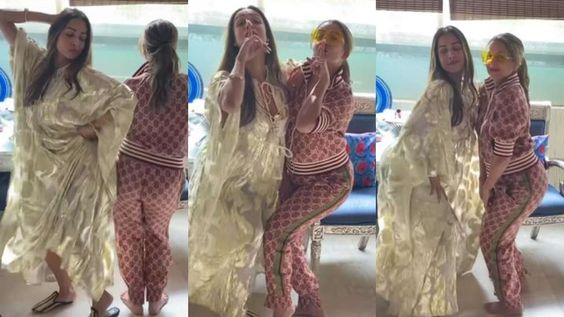 Malaika Arora, a Bollywood actress, recently uploaded a short clip on Instagram in which she can be seen dancing with her younger sister Amrita Arora. https://youtu.be/LNAipCy8hFM The Arora sisters are seen dancing to the song Touch It, which has been popular on social media. #MalaikaArora #AmritaArora #shutupandbendover #instareels #instareel #bollywoodactresses #sisterlove #bollywoodcelebrity #touchitdance #seetageeta #shorts #actressliffe #stunningdance #dancemoves #hipdance #instapost #a