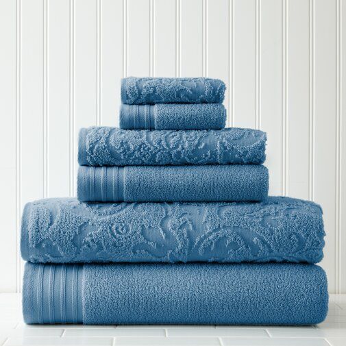Jarred 6 Piece 100 Cotton Towel Set Reviews Joss Main Towel Set Cotton Bath Towels Cotton Towels