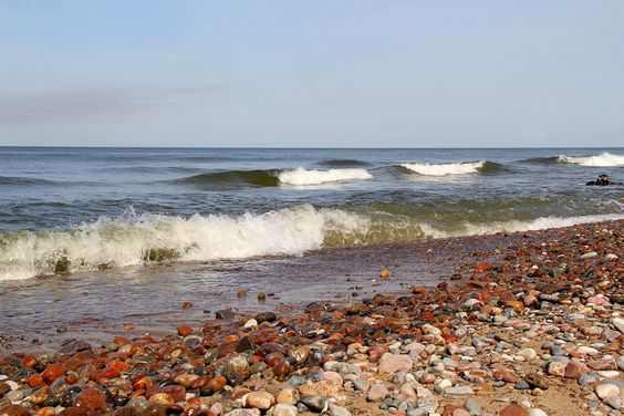 Балтийское море, волны